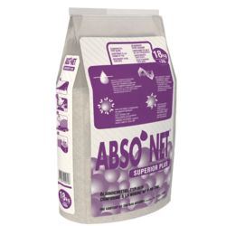 Absorptionsgranulat 18 kg | Superior Plus | Ölbindemittel | Flüssigkeitsbinder | Bodenbindemittel