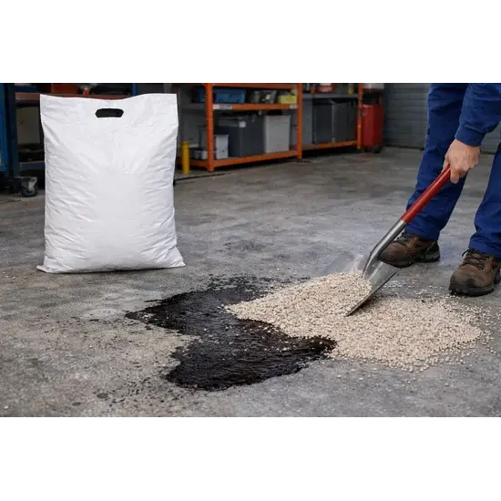 Budget Absorptionsgranulat 20 kg | Multisorb | Flüssigkeitsaufnahme | Öl | Fett | Kühlmittel