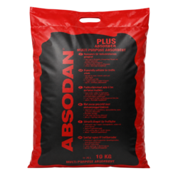 Absodan Super Sorb 10 kg | Absorptionsgranulat | Ölbindemittel | Chemikalienbinder | Für Industrie & Werkstatt