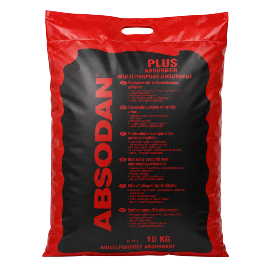 Absodan Super Sorb 10 kg | Absorptionsgranulat | Ölbindemittel | Chemikalienbinder | Für Industrie & Werkstatt
