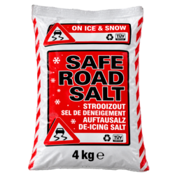 Streusalz 4 kg | Auftausalz | Wegesalz | Streusalz für Terrassen | Schnellwirksam