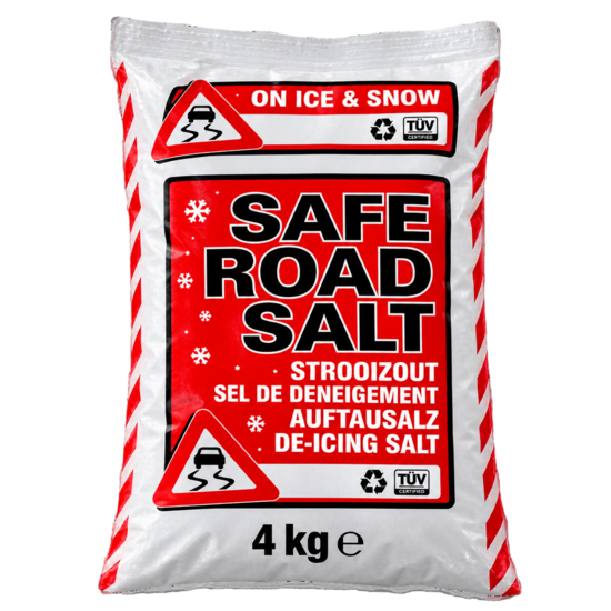 Streusalz 4 kg | Auftausalz | Wegesalz | Streusalz für Terrassen | Schnellwirksam