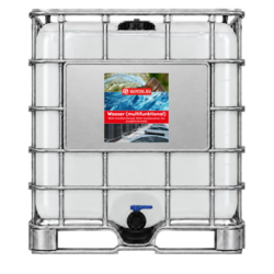 Multifunktionswasser 1000L IBC | Industriewasser | Prozesswasser | Anlagenfüllwasser | Technisches Wasser