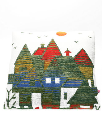 Liv & Dols Pillow "Zakynthos green I" - 48 x 50 cm