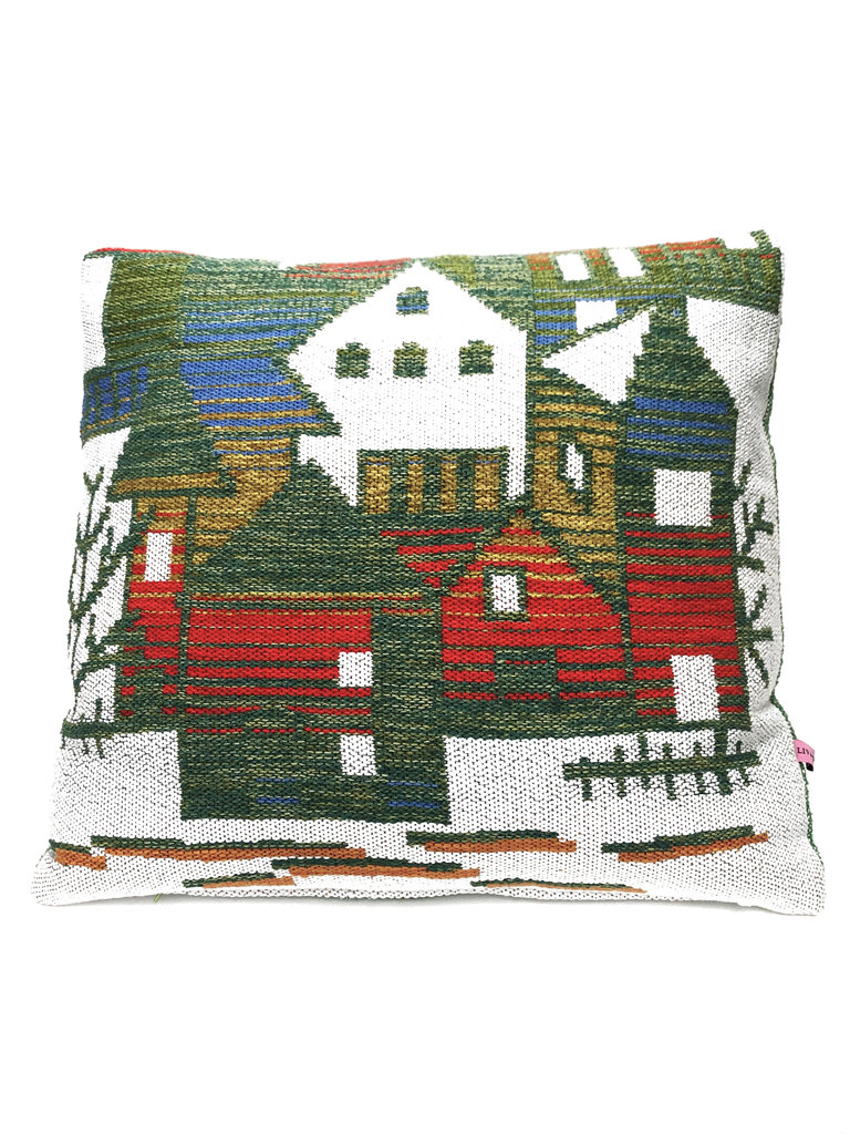 Liv & Dols Pillow "Zakynthos green II"