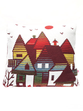 Liv & Dols Pillow "Zakynthos plum II" - 48x50 cm