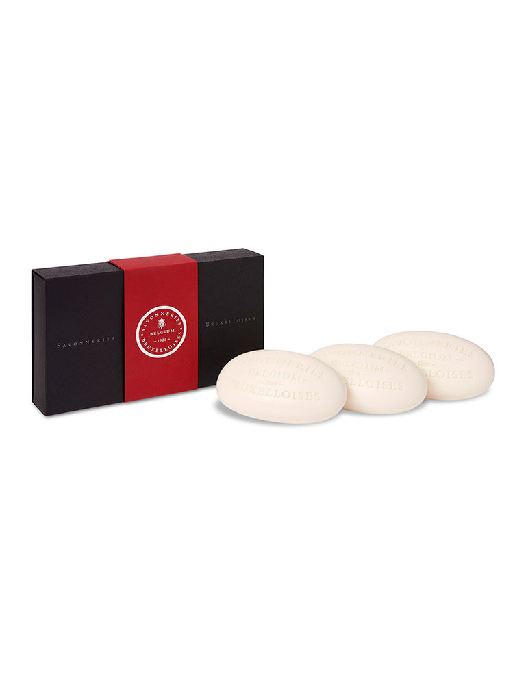 Savonneries Bruxelloises Fine soap gift box - Port (3 x 100 g)