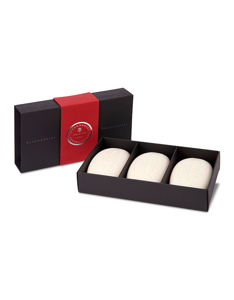 Savonneries Bruxelloises Fine soap gift box - Port (3 x 100 g)