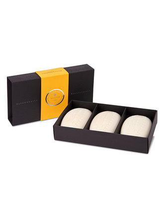 Savonneries Bruxelloises Fine soap gift box - orange grapefruit Savonneries Bruxelloises Fine soap gift box - orange grapefruit