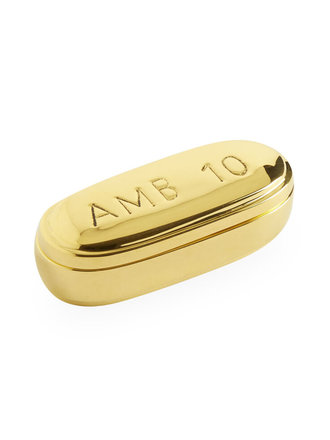 Jonathan Adler Brass pill box - Ambien Jonathan Adler Brass pill box - Ambien