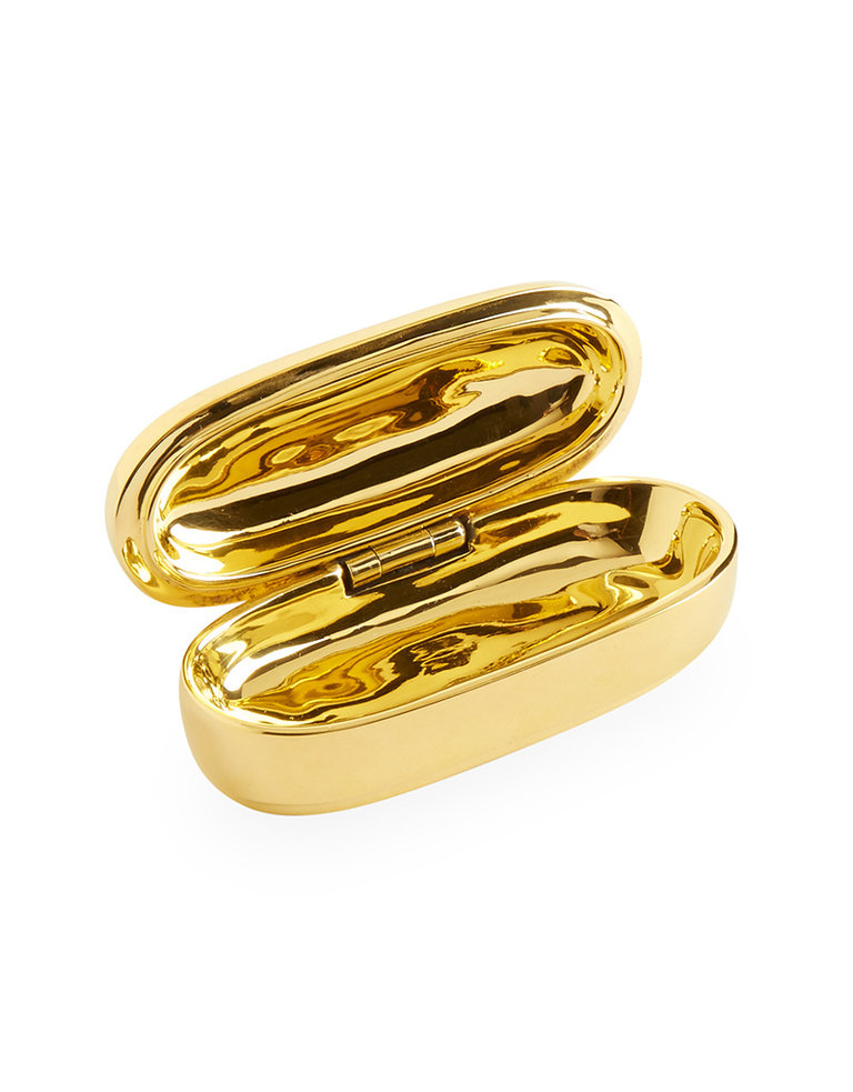 Jonathan Adler Brass pill box - Ambien