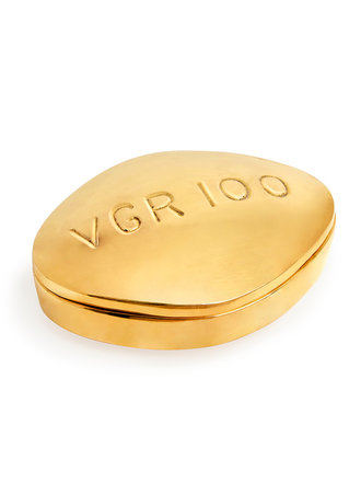 Jonathan Adler Brass pill box -viagra Jonathan Adler Brass pill box -viagra