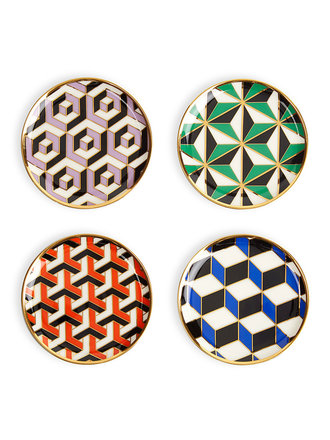 Jonathan Adler Versailles Onderzetters – Set van 4