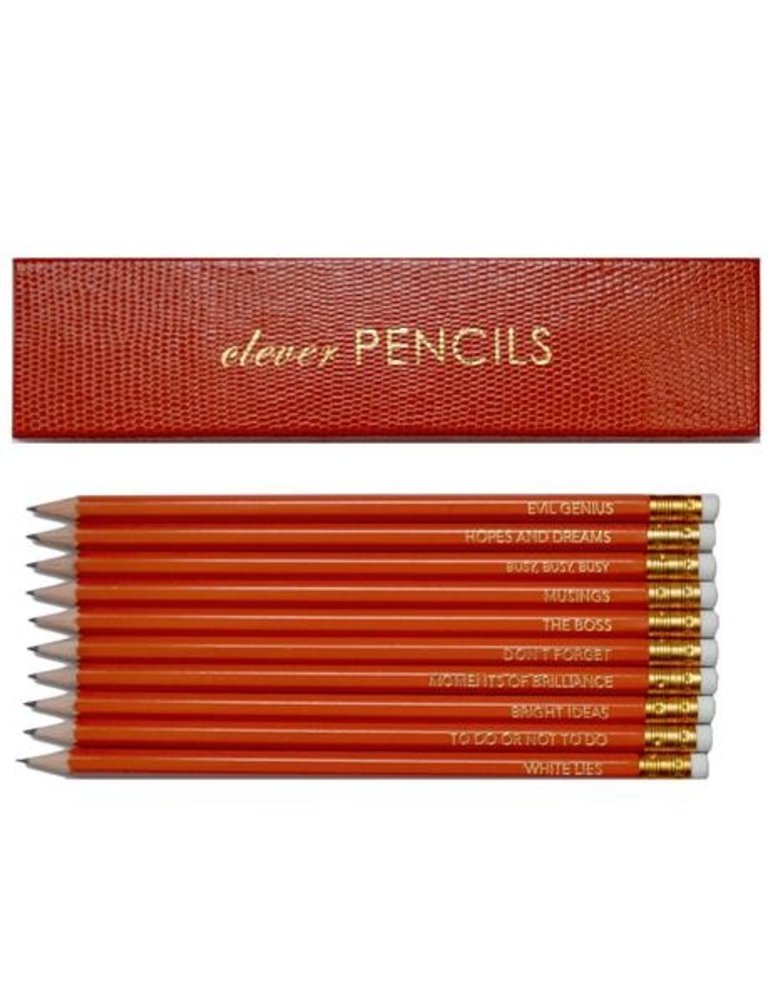 Sloane Stationery Clever pencils  - 10 pencil box