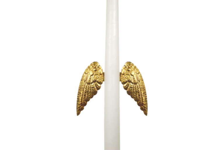 Boncoeurs Kaars decoratie - vleugels