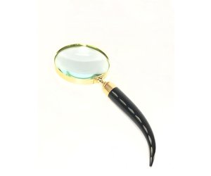 Large Magnifying Glass with Ebonized Handle