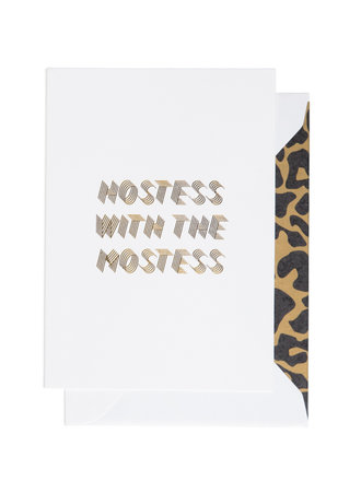 Cardsome Hostess with the mostess card Cardsome Hostess with the mostess card
