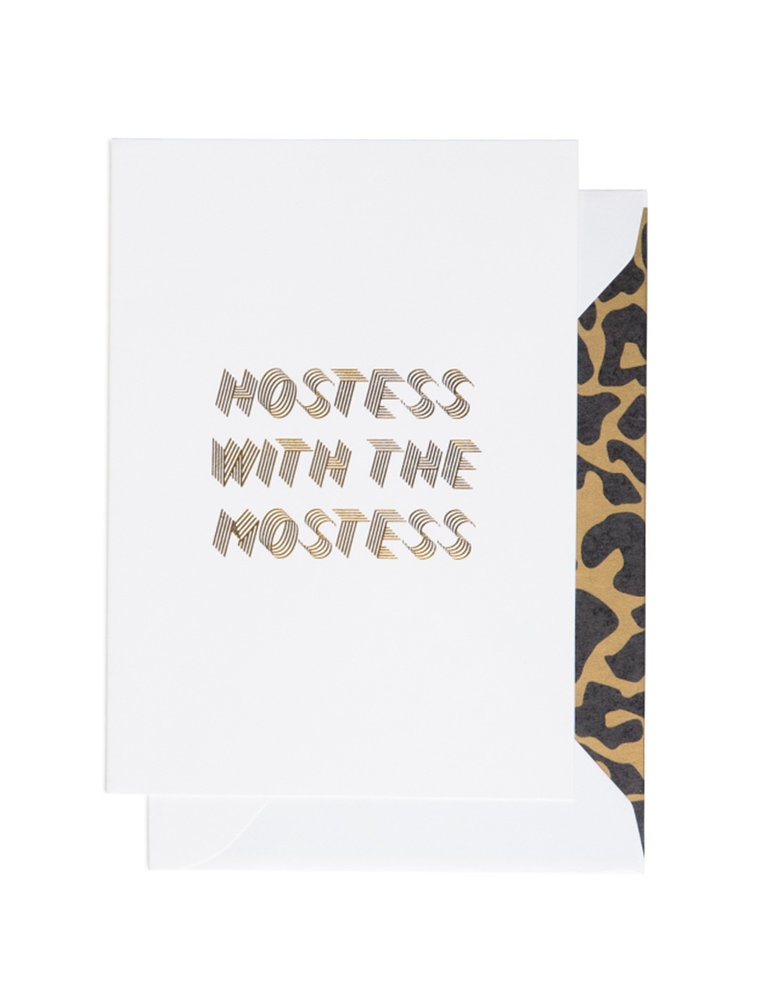 Cardsome Hostess with the mostess card