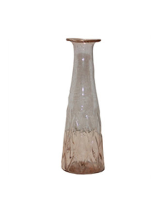 Light pink glass vase Light pink glass vase