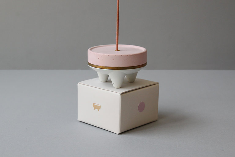 OIMU Oimu AIR mini incense burner - pale pink