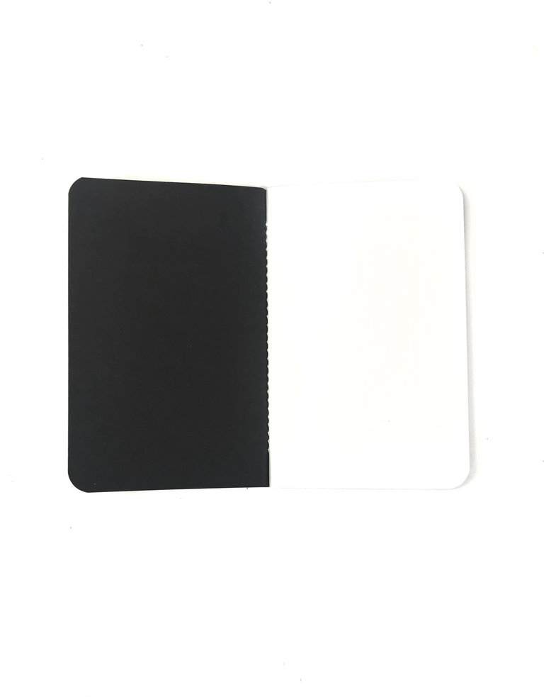 Soft Cover Notebook 9x14 cm, Eyelash classic blue