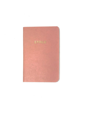 Soft cover notebook  'Etoile' Soft cover notebook  'Etoile'