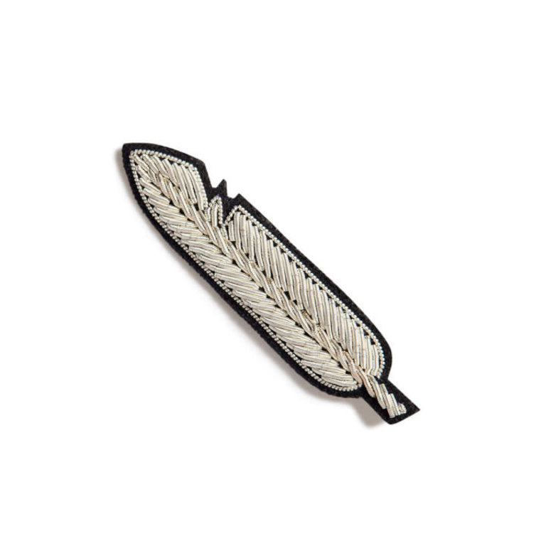 Macon & Lesquoy Macon & Lesquoy Brooch -Little silver feather