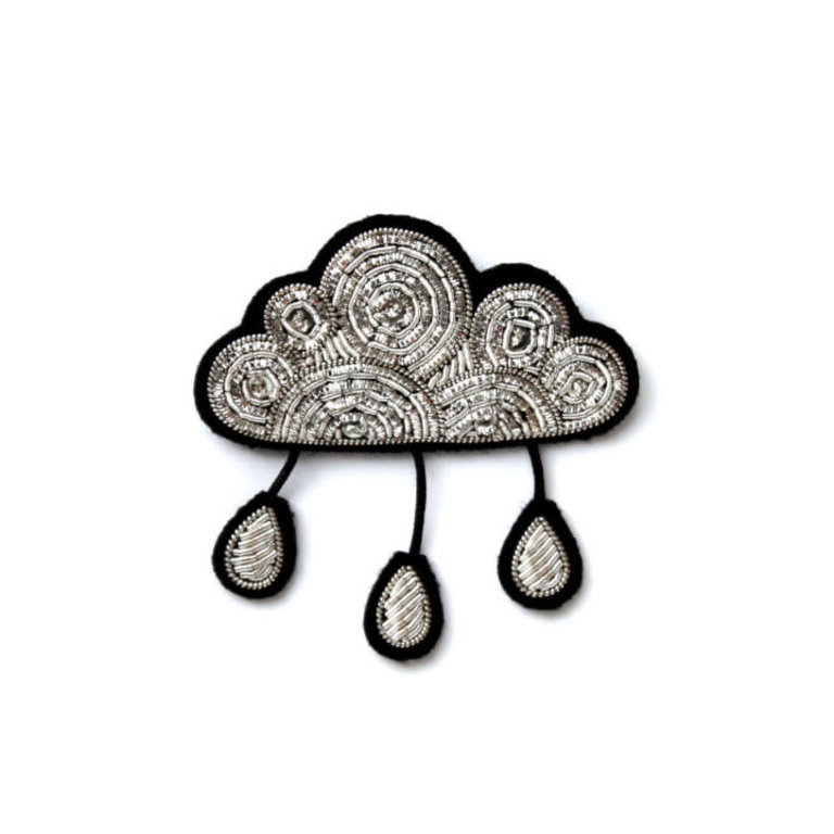 Macon & Lesquoy Brooch - Cloud and rain