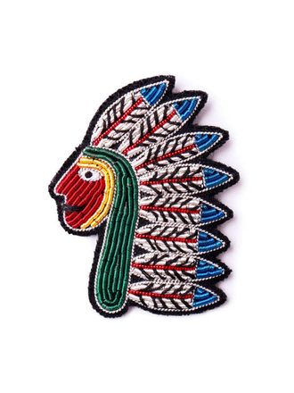 Macon & Lesquoy Brooch - Native American Macon & Lesquoy Brooch - Native American