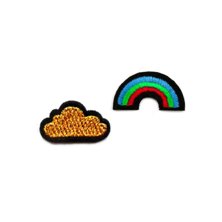 Macon & Lesquoy Patch - cloud and rainbow