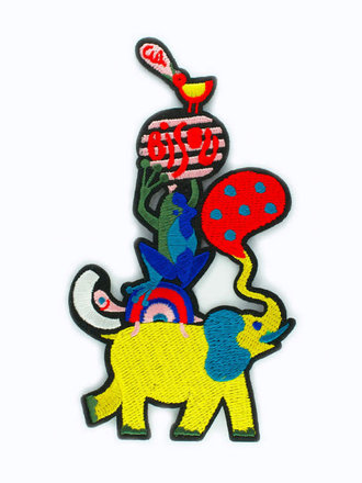 Macon & Lesquoy Patch - Large patch animal pyramid Macon & Lesquoy Patch - Large patch animal pyramid