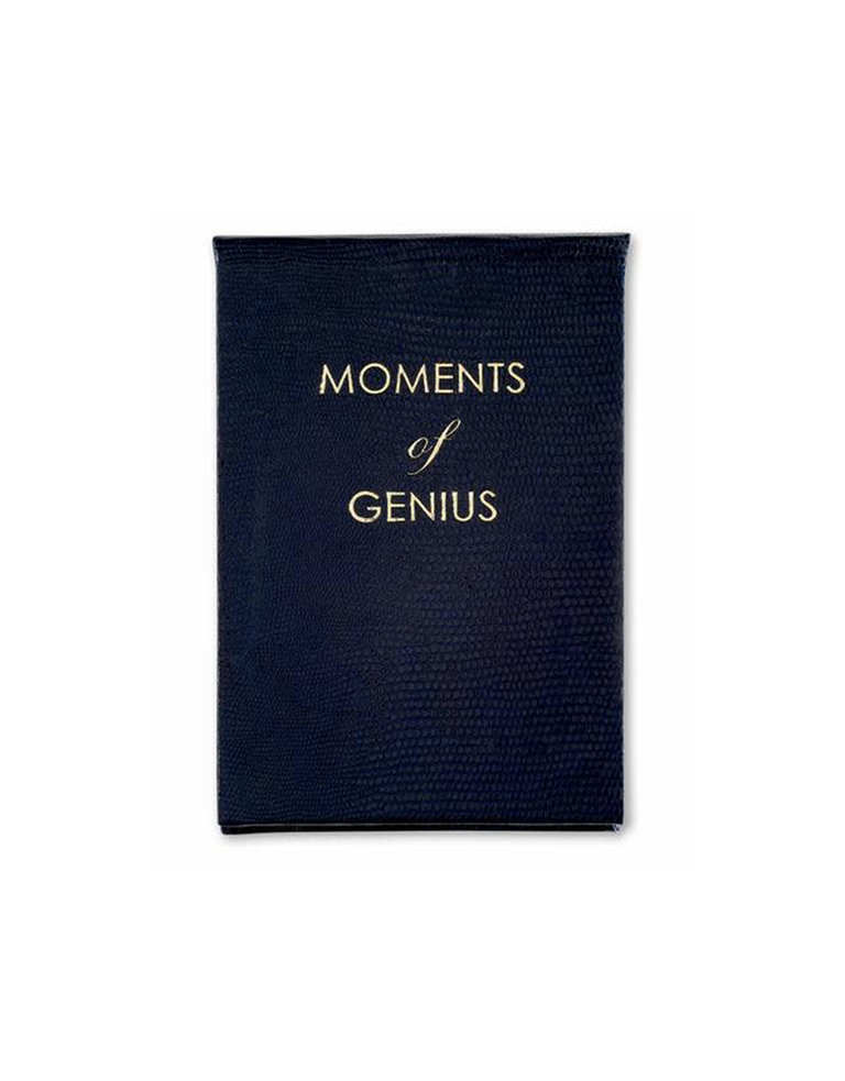 Sloane Stationery Moments of genius - notitie blok - donkerblauw