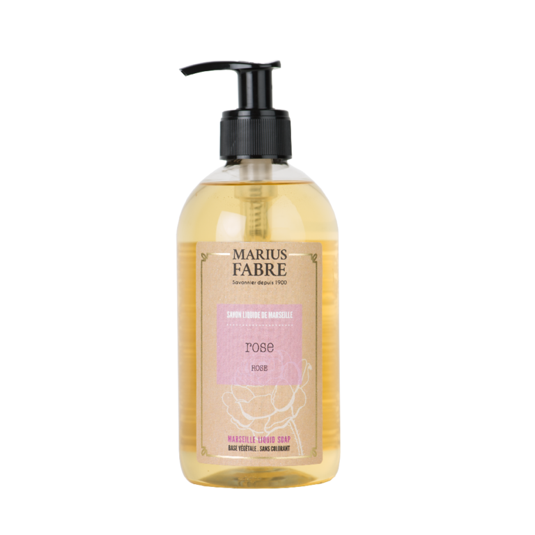 Marius Fabre Rose liquid Marseille soap (400 ml)