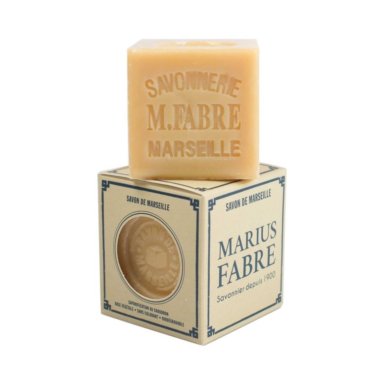 Marius Fabre Extra pure laundry and traveller's Marseille soap cube (200 g)