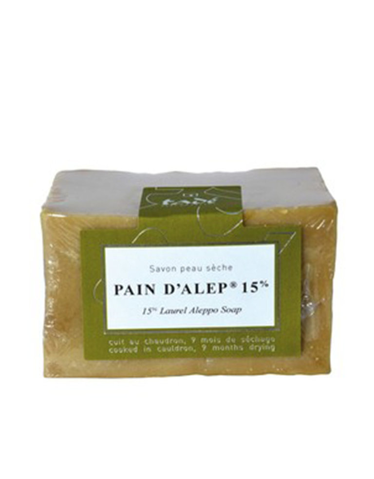 Tadé Aleppo Soap for dry skin - 15% laurel oil (200 g)