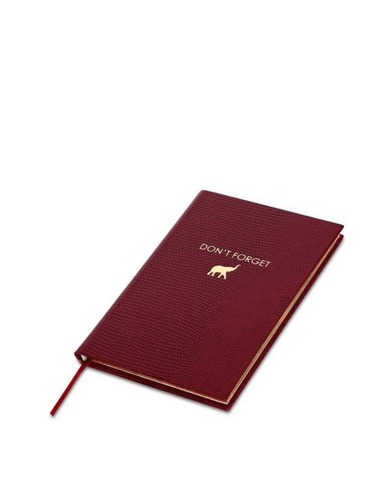 Sloane Stationery Don't forget - pocket notebook - dark red