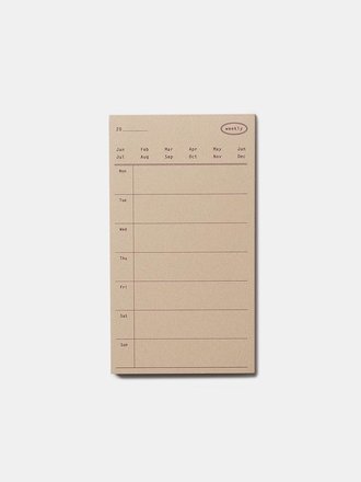 Trolls paper Weekly memo pad Trolls paper Weekly memo pad