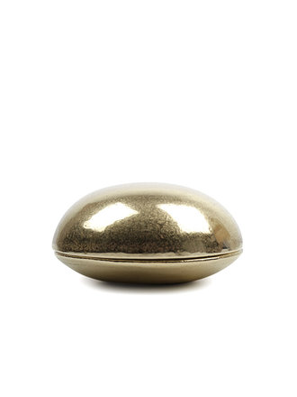The Empathist Solid brass round box The Empathist Solid brass round box