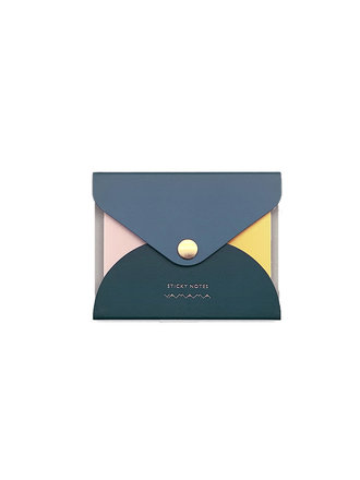 Yamama Colored Sticky notes in navy blue cover Yamama Colored Sticky notes in navy blue cover