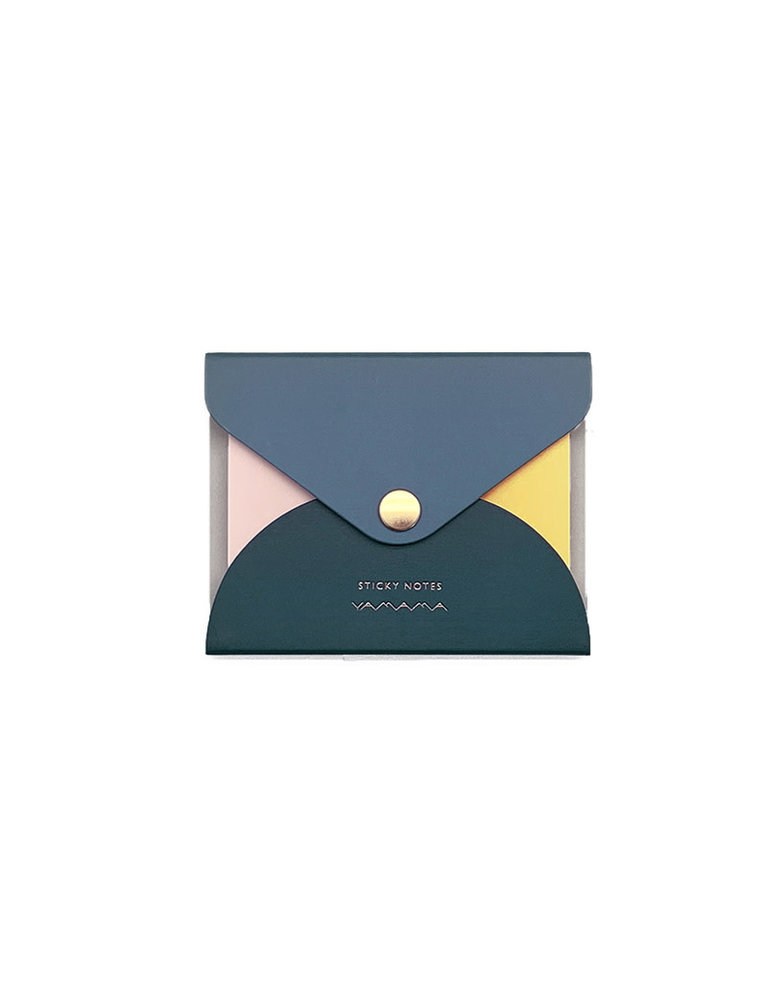 Yamama Yamama Colored Sticky notes in navy blue cover