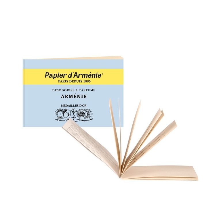 Papier d'Armenie Incense paper vintage box, pack of 6 booklets - Armenie