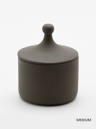 Anoq Anthracite pot with lid - medium Anoq Anthracite pot with lid - medium