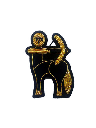 Macon & Lesquoy Sagittarius zodiac brooch Macon & Lesquoy Sagittarius zodiac brooch
