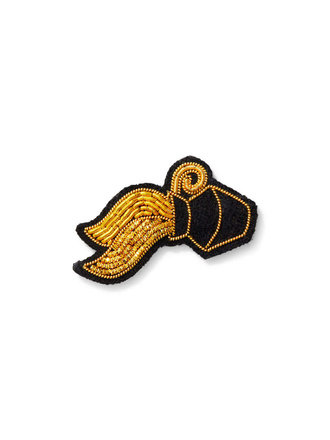 Macon & Lesquoy Zwart & gouden broche sterrenbeeld Waterman Macon & Lesquoy Zwart & gouden broche sterrenbeeld Waterman