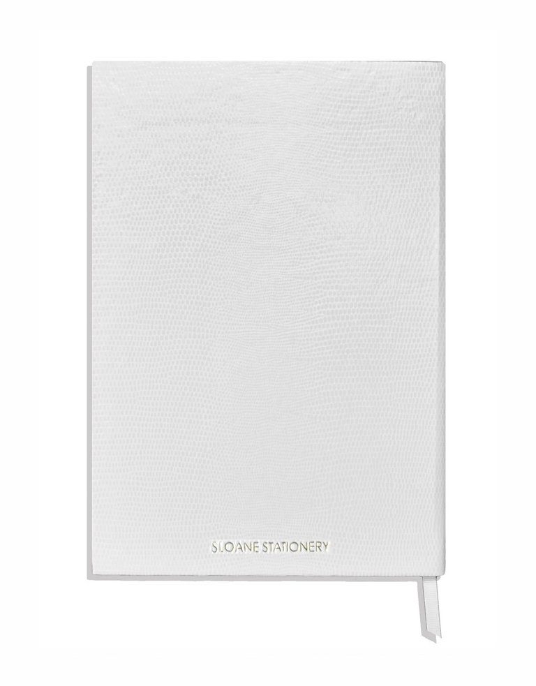 Sloane Stationery Sloane Stationery The Big Day wedding planner notebook (A5) - white & gold
