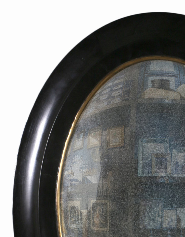19th Century Witch Mirror Round Medium
