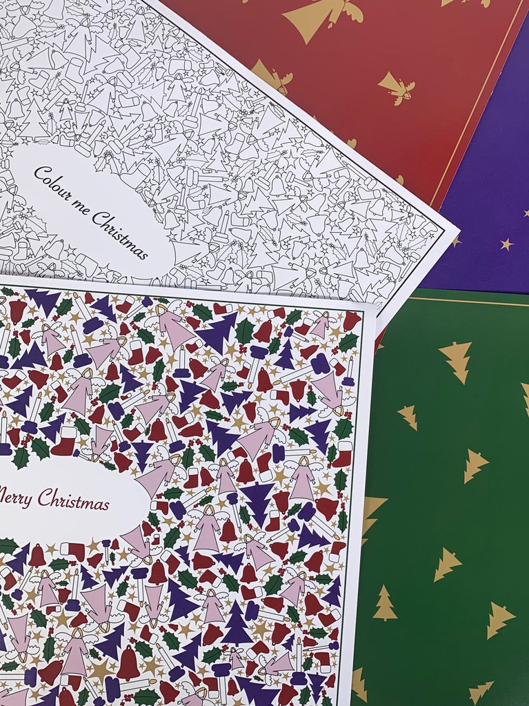 Paper placemats - Curiosa Cabinet Christmas  - 30 sheets