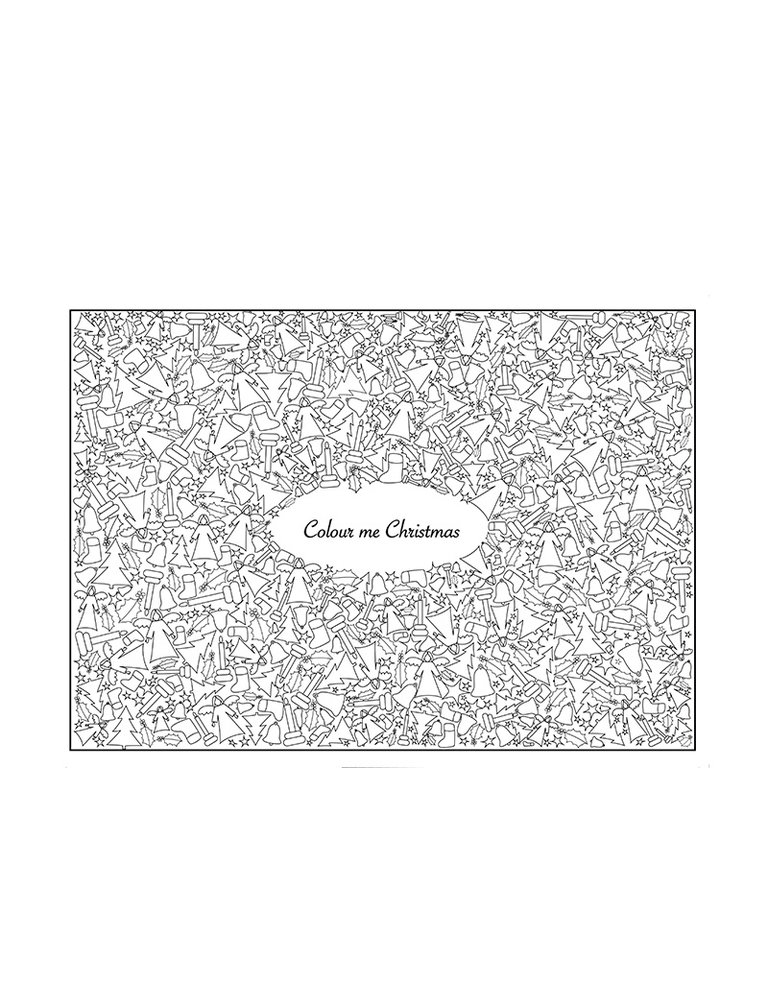 Paper placemats - Curiosa Cabinet Christmas  - 30 sheets