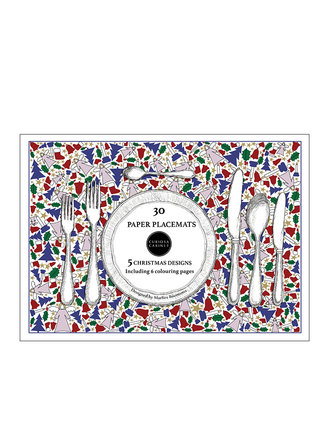 Paper placemats - Curiosa Cabinet Christmas Paper placemats - Curiosa Cabinet Christmas
