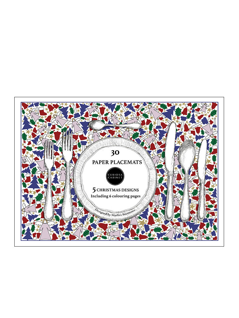 Paper placemats - Curiosa Cabinet Christmas  - 30 sheets